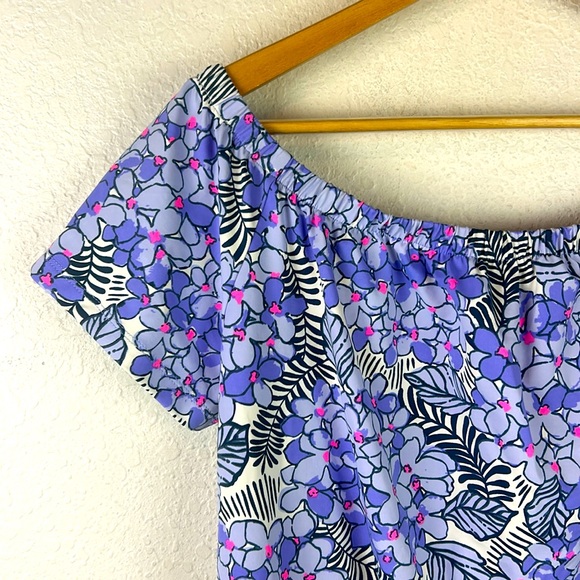 Perfect like new Mahi Gold Addie Dress Beach Blossom in Regatta L - Picture 7 of 10